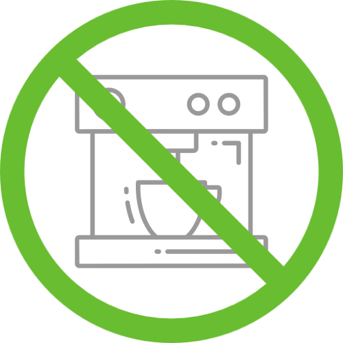 Кавомашина гуде, шумить, свистить