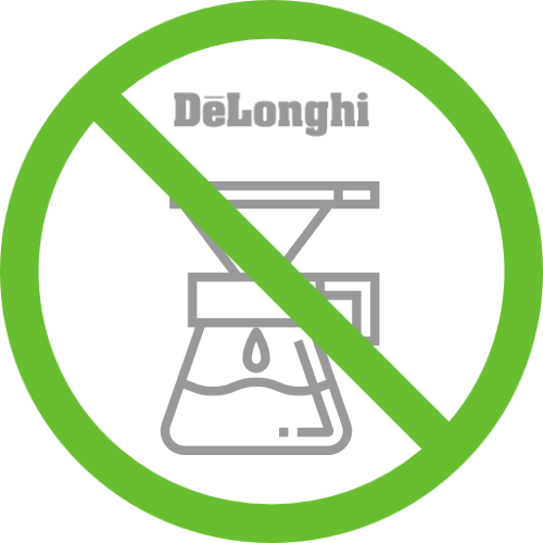 Кавомашина Delonghi не промивається