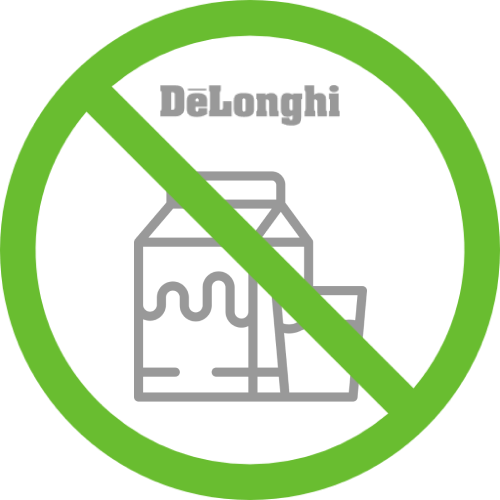 Кавомашина Delonghi не збиває молоко