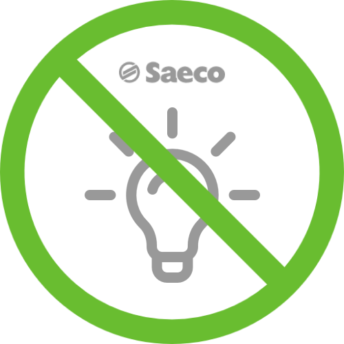Кофемашина Saeco мигает лампочка