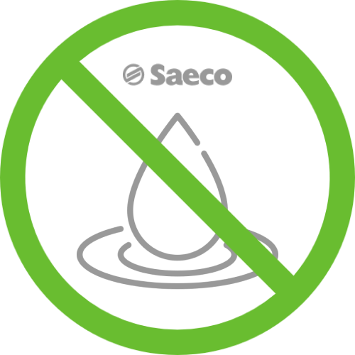 Кавомашина Saeco зливає воду в піддон