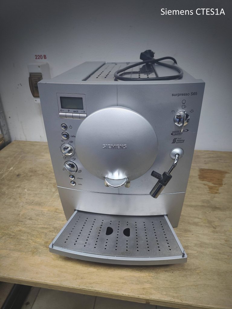 Кофемашина Siemens CTES1A на диагностике и комплексной замене комплектующих